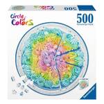 Ravensburger Puzzle 500pc - Circle of Colours Rainbow Cake