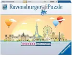 Ravensburger Puzzle 1000pc Panorama - A Day in Paris