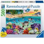 Ravensburger Puzzle 500pc Large Format - Race of the Baby Sea Turtles