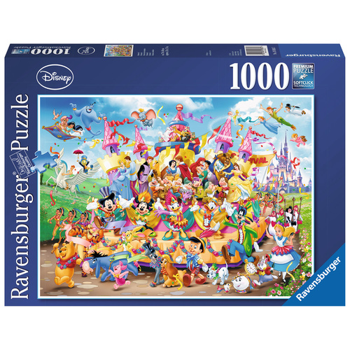 Ravensburger Puzzle 1000pc - Disney Carnival Characters
