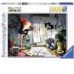 Ravensburger Puzzle 1000pc - Disney Pixar - The Artist's Desk