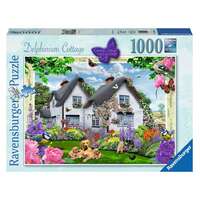Ravensburger Puzzle 1000pc - Delphinium Country Cottage