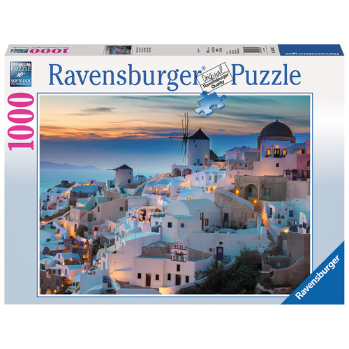Ravensburger Puzzle 1000pc - Santorini/Cinque Terre