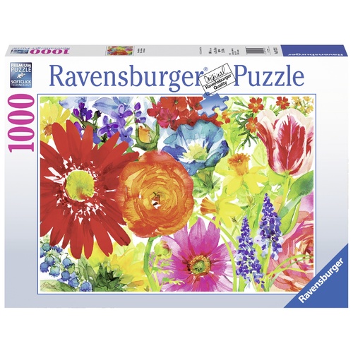 Ravensburger Puzzle 1000pc - Abundant Blooms