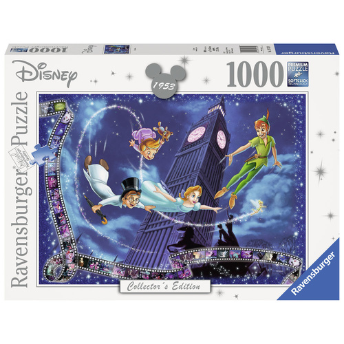 Ravensburger Puzzle 1000pc - Disney Memories Peter Pan 1953