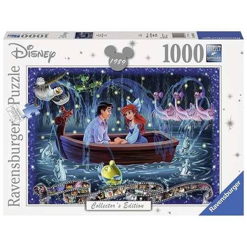 Ravensburger Puzzle 1000pc - Disney Memories The Little Mermaid 1989