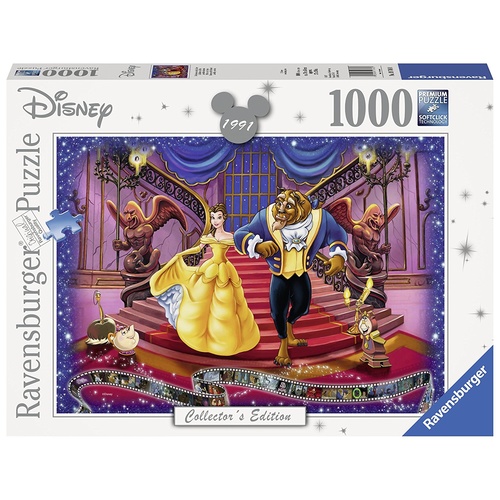 Ravensburger Puzzle 1000pc - Disney Memories Beauty And The Beast 1991