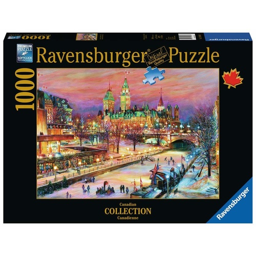 Ravensburger Puzzle 1000pc - Canadian Collection - Ottawa Winterlude Festival