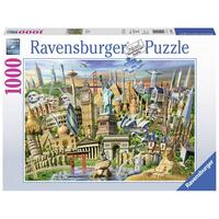 Ravensburger Puzzle 1000pc - World Landmarks