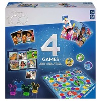 Ravensburger - Disney D100 Special Edition 4-in-1 Games