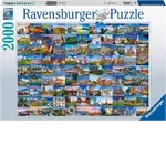 Ravensburger Puzzle 2000pc - 99 Places in Europe