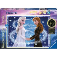 Ravensburger Puzzle 500pc - Disney Frozen Anna And Elsa
