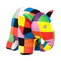 Elmer The Patchwork Elephant Soft Toy 17cm
