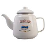 Rojo - Bushells Enamel Teapot - Cream