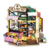Rolife Wooden Model - Happy Corner Carl's Fruit Shop