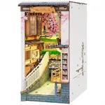 Rolife Wooden Model - DIY Miniature House Book Nook Sakura Densya