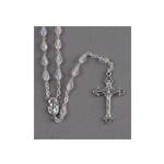 Rosary Beads - Sterling Silver Swarovski Crystal