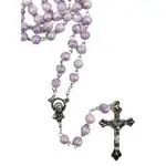 Rosary Beads - Glass Purple
