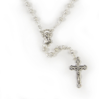 Rosary Beads Filigree Silver 6mm