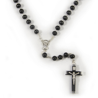 Rosary Beads Wooden 8mm - Black