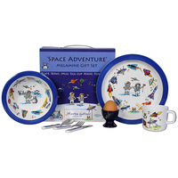 Martin Gulliver Designs Children's 7pc Breakfast Set - Space Adventure