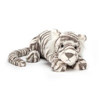 Jellycat Sacha Snow Tiger Large