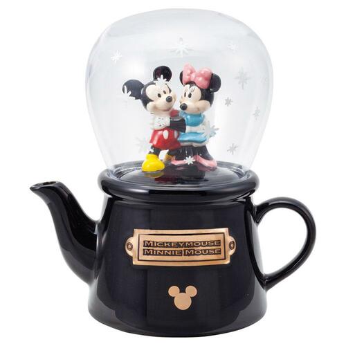 Disney Tea For One - Mickey & Minnie Snowdome Teapot