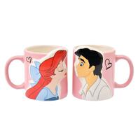 Disney The Little Mermaid - Ariel & Eric Kiss Pair Mugs