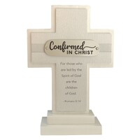 Confirmation Wood Standing Cross