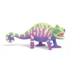 Schleich School of Magical Animals - Caspar the Chameleon in Rainbow Colours