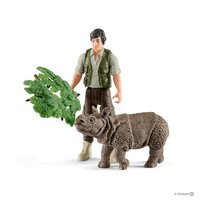 Schleich Wild Life - Ranger & Rhinoceros Starter Set