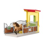 Schleich Farm World - Pony Box with Iceland Pony Stallion
