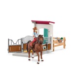 Schleich Horse Club - Horse Box with Hannah and Cayenne