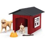 Schleich Farm World - Dog Kennel with Golden Retriever