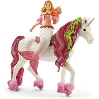 Schleich Bayala - Mermaid Feya On Underwater Unicorn 