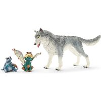 Schleich Bayala - Movie Lykos, Nugur & Piuh