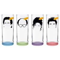 Seinfeld - Highball Glasses Set of 4