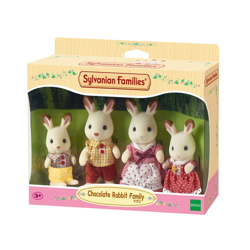 Sylvanian Families - Chocolate Rabbit Family