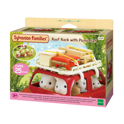 Sylvanian Families - Roof Rack With Picnic Set