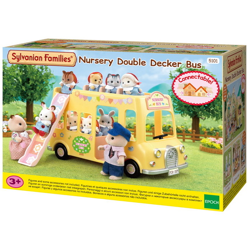 Sylvanian Families - Nursery Double Decker Bus