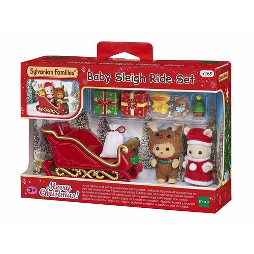 Sylvanian Families - Christmas Baby Sleigh Ride Set