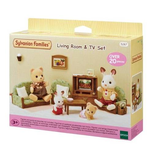 Sylvanian Families - Living Room & TV Set