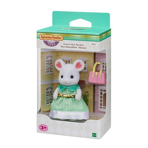 Sylvanian Families - Town Girl Series  - Marshmallow Mouse