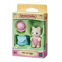 Sylvanian Families - Silk Cat Baby