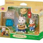 Sylvanian Families - Latte Cat Brother & Baby Exciting Exploration Set
