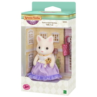 Sylvanian Families - Town Girl Series Silk Cat