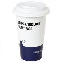 Say What? Travel Mug - Look On My Face