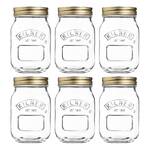 Kilner Genuine Preserve Jar - Set Of 6 500ml
