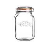Kilner Square Clip Top Jar - 1500ml