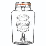 Kilner Round Storage Jar With Dispensing Tap - 8 Litre